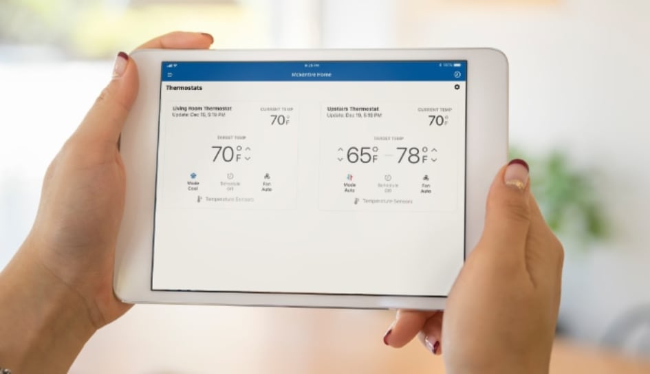 Thermostat control in Virginia Beach